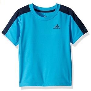 ADDIDAS BOYS SIZE 5 SHORT SLEEVE TEE